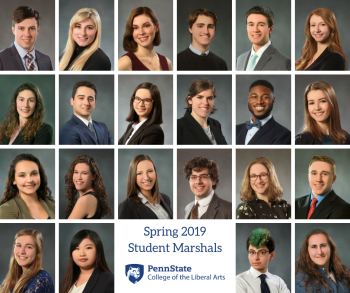 College of the Liberal Arts Selects Spring 2019 Student Marshals